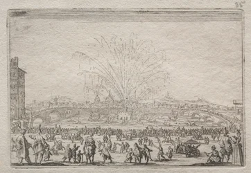 Tűzijáték az Arnón, c. 1622.