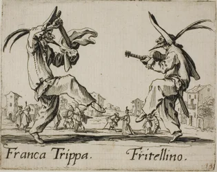 Franca Trippa - Fritellino, 23-as tányér a Balli di Sfessania-tól