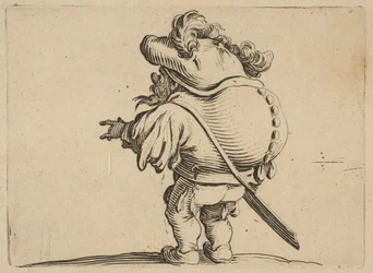 Férfi nagy hátú, díszített..., 1616-22.