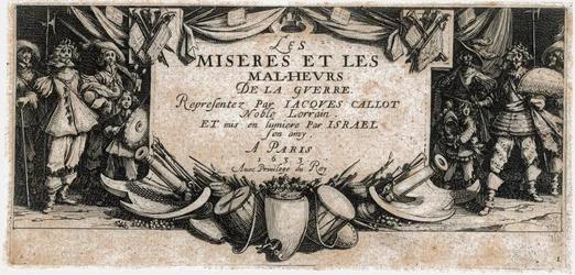 Les Miseres et les Malheurs de la Guerre (metszet)
