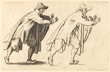 Hirtelen mozgó ember, c. 1622.