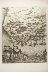 Negyedik tábla La Rochelle ostromából