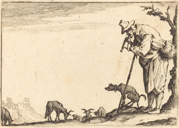 Furulyázó juhász c. 1617.
