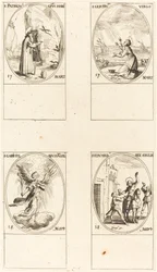 Szent Patrik; Szent Gertrúd; Szent Gábriel arkangyal; Szent Edward