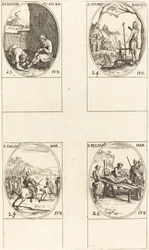 Szent Zénon és társai; Keresztelő Szent János; St. Gallicanus; Szent Pelagius