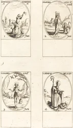 Szentek Pamphilius és Porphyry; Utca. Blandine és társai; Utca. Erasmus; Utca. kívánta