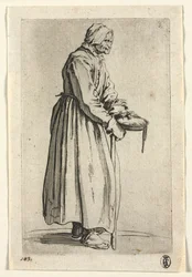 A koldusok: Koldusasszony alamizsnástáljával, c. 1623.