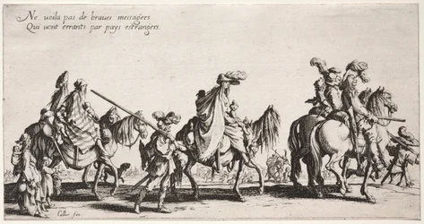 The Bohemians: The Bohemians Marching: The Vanguard, c. 1621-1625.