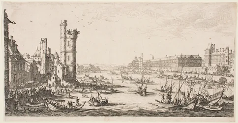 Párizs nagy látképei: a Louvre látképe