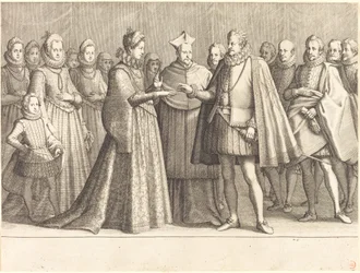 Ferdinando és Lotaringiai Christine házassága