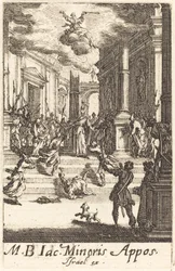 Kisebb Szent Jakab mártíromsága, c. 16341635.