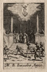 Az apostolok vértanúsága: Szent Barnabás