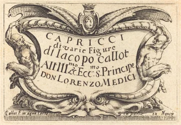 A Capricci címlapja