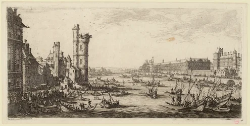 A Louvre és az egykori Porte de Nesle látképe (IFF 667).