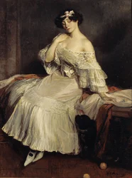 Colette portréja 1873-1954, c. 1905.