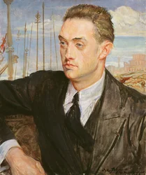 Henry de Montherlant (1895-1972) portréja 1923
