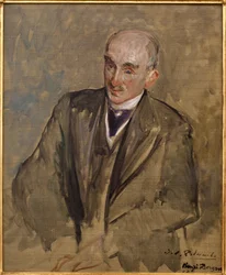 Tanulmány Henri Bergson (1859-1941) portréjához. Jacques Emile (Jacques-Emile) Blanche (1861-1942) festménye, olaj, vászon