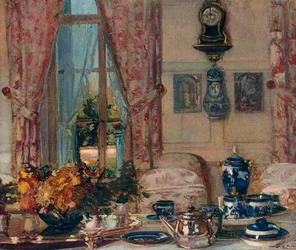 Az ebédlő Offranville-ben, 1909