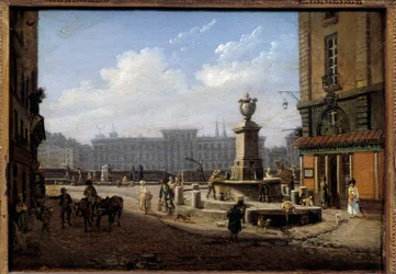 Kilátás a párizsi Place de l