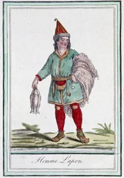 Lapp ember – Grasset Saint Sauveur „” Utazások enciklopédiájában”, szerk. Párizs 1796