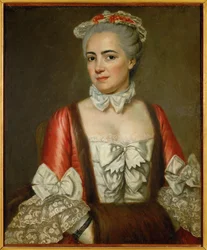 Marie-Francoise Buron, a festő unokatestvére (olaj, vászon)