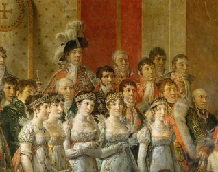 Napóleon koronázása a Notre-Dame-ban …