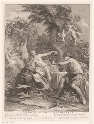 Szövetség Bacchus és Vénusz között L