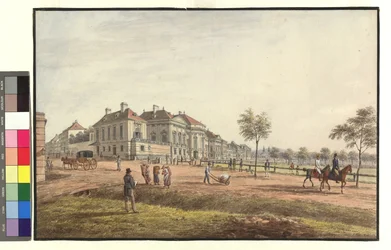 Az Auersperg-palota a Josefstadt Glacison