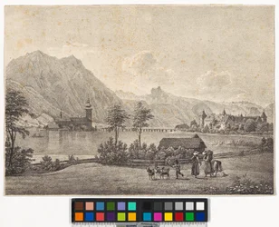 A Traun-tó és az Orth kastély