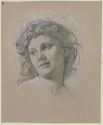 Lányfej