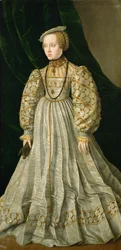 Anna osztrák főhercegnő 1528-1590, I. Ferdinánd császár lánya, 1545 körül