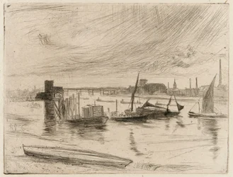 Battersea Dawn Cadogan móló, 1861.