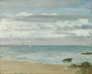 Kék és ezüst: Trouville, 1865 körül