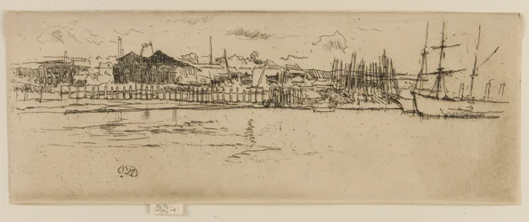 Dry Docks, Southampton, 1887.