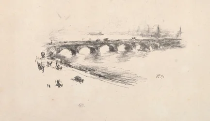 Este, Little Waterloo Bridge, 1896.