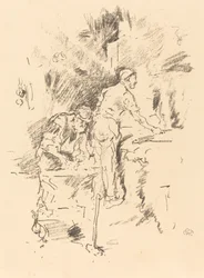 Apa és fia, 1895.