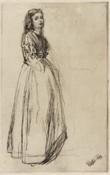 Fumette, álló, 1859.