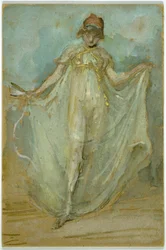 Zöld és kék: A táncos, 1893 körül