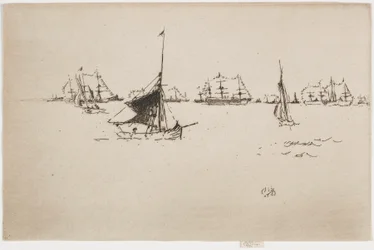 Őfelsége flottája: Este, 1887.