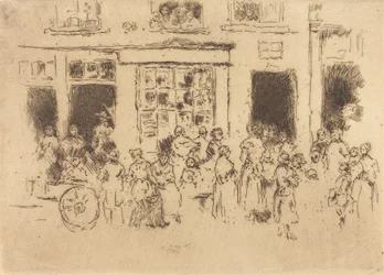 High Street, Brüsszel, 1887.