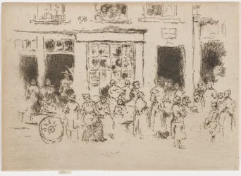 High Street, Brüsszel, 1887.