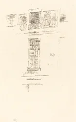 Hôtel Colbert, Windows, 1891.