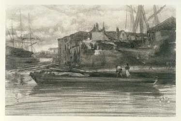 Limehouse, 1878 (litotint)
