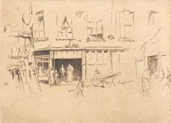 Kis udvar, c. 18801881.
