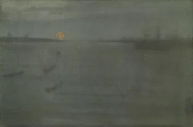 Nocturne: Blue and Gold – Southampton Water, 1872.