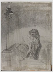 Lámpafény olvasata, 1858.