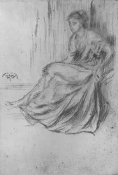 Ülő lány, c1869, 1904
