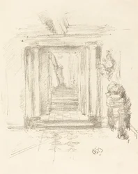 Lépcsőház, 1891.