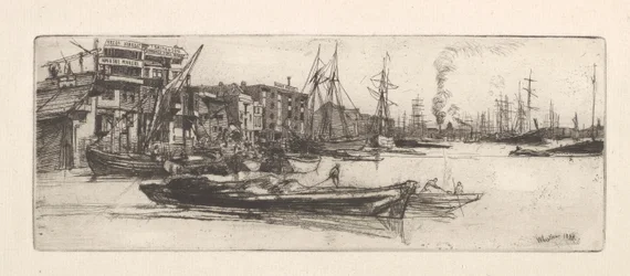 Temze raktárak, 1859.
