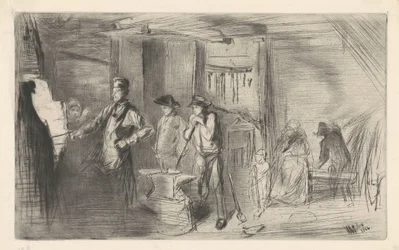 A kovácsműhely, 1861.
